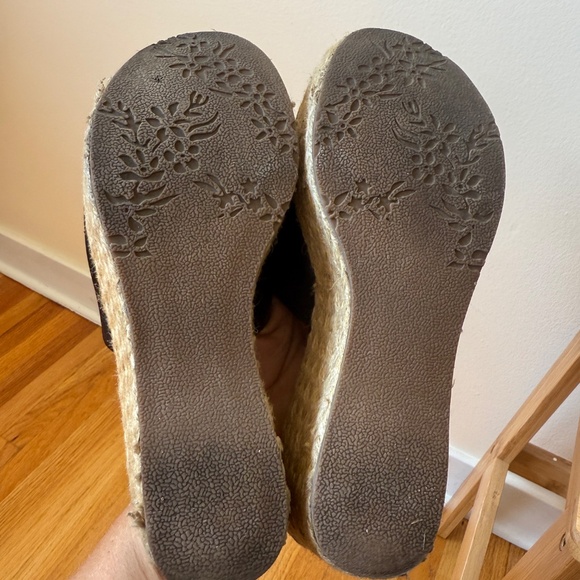 Fabulous Y2K Black Expression platform slide sandals - Picture 6 of 7